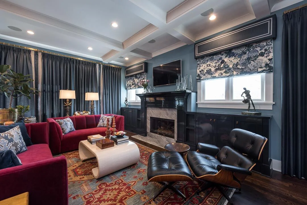 Lakeview Eclectic Living Room