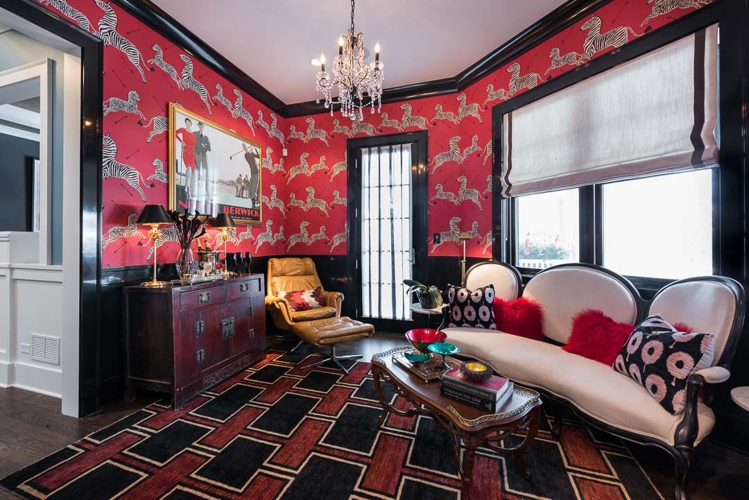 Lakeview Eclectic Living Room