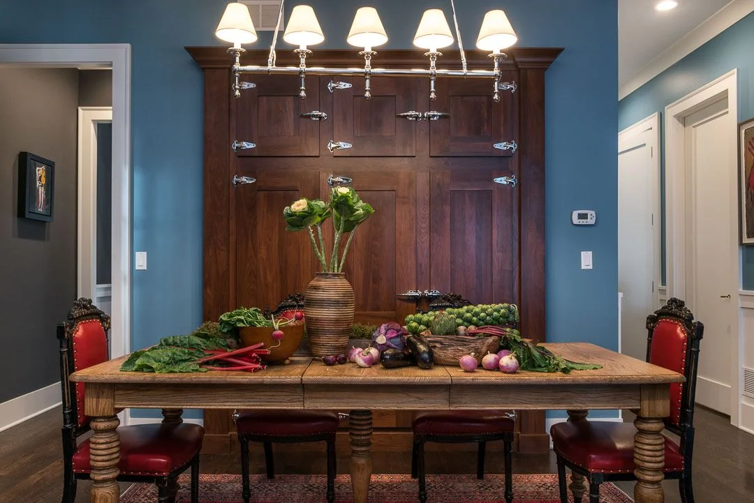 Lakeview Eclectic Dining Room
