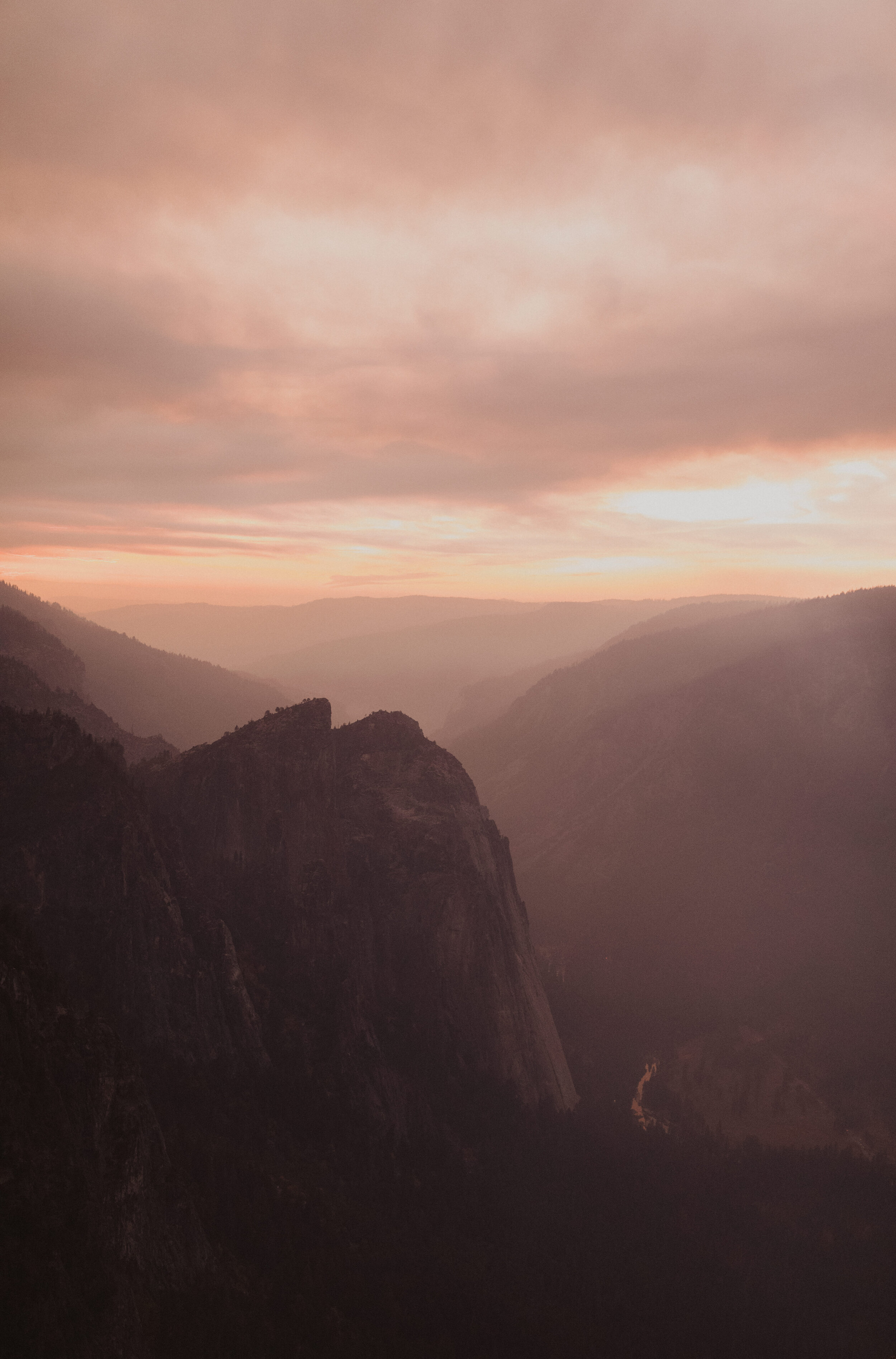 Yosemite in Smoke