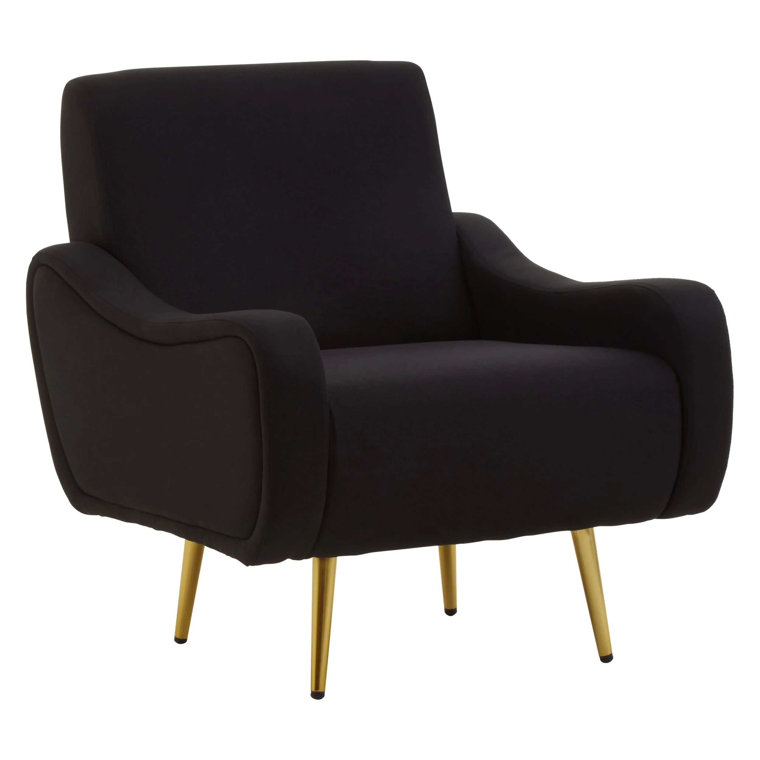Venice Black Armchair