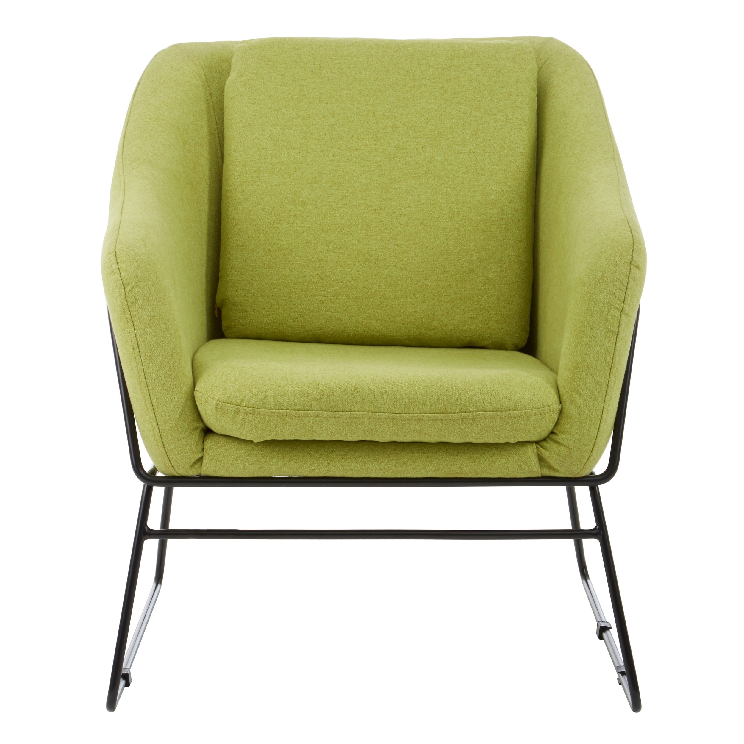 Milan Green Armchair