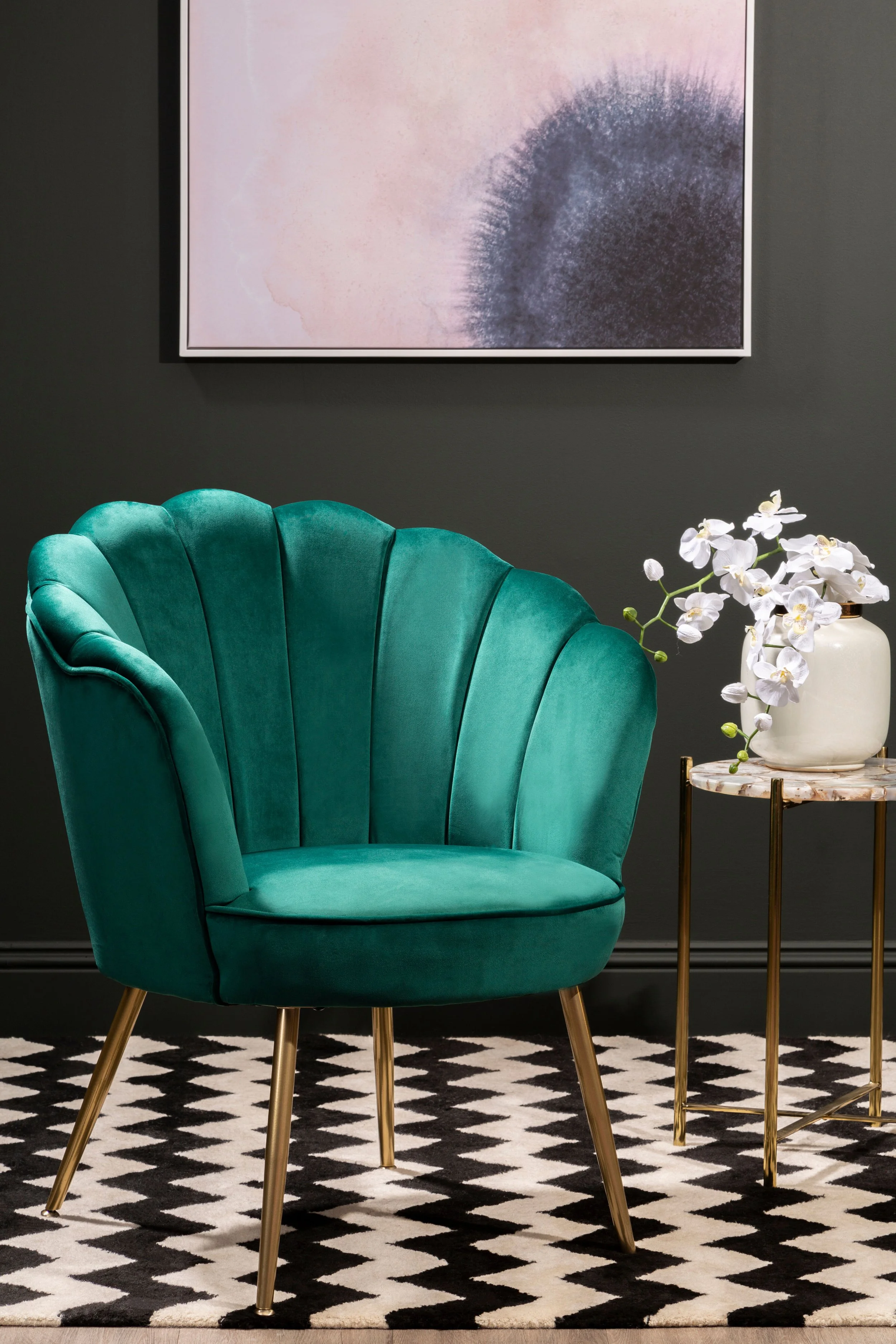 Daisy Green Armchair