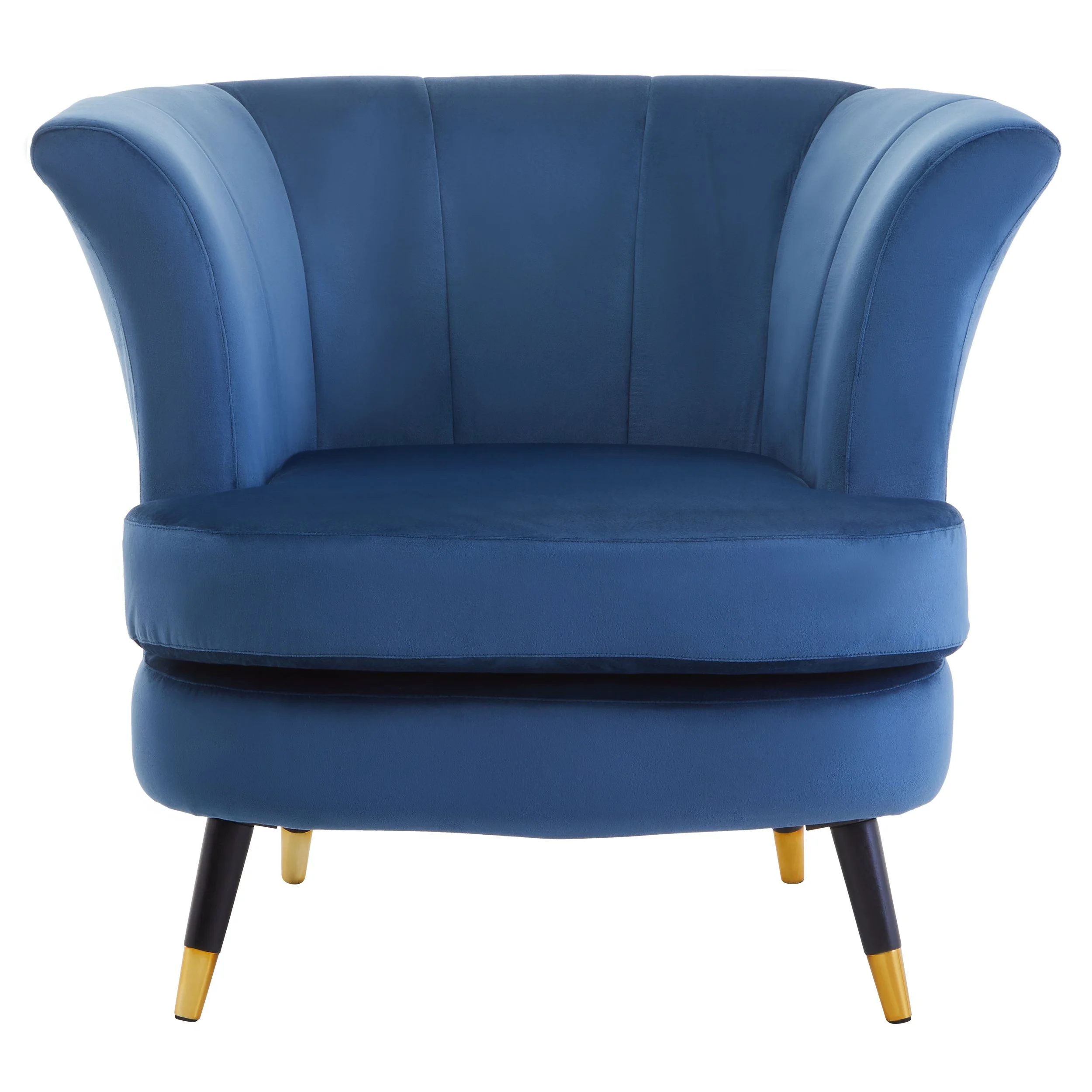 Tulip Blue Armchair