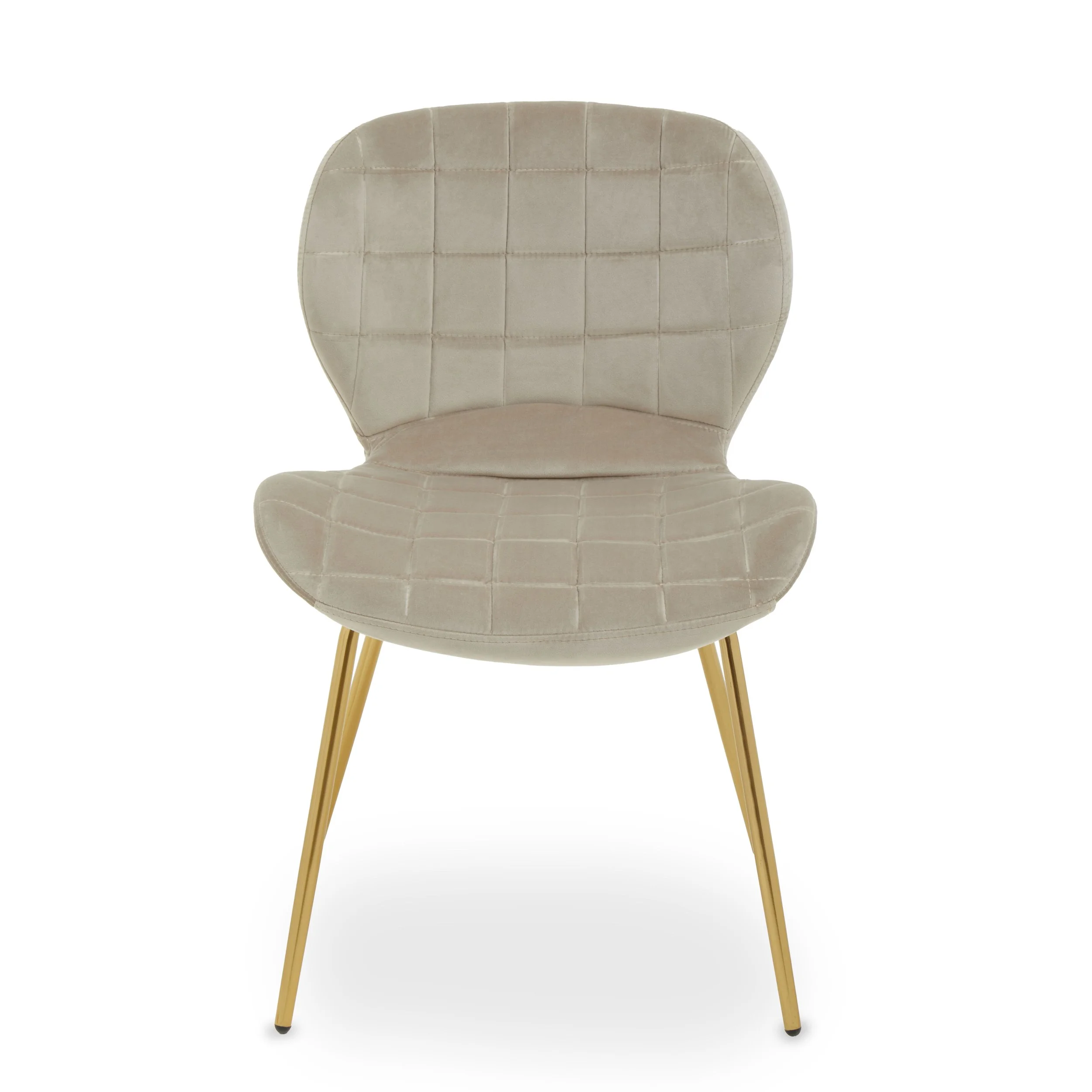 Washington Mink Velvet Dining Chair