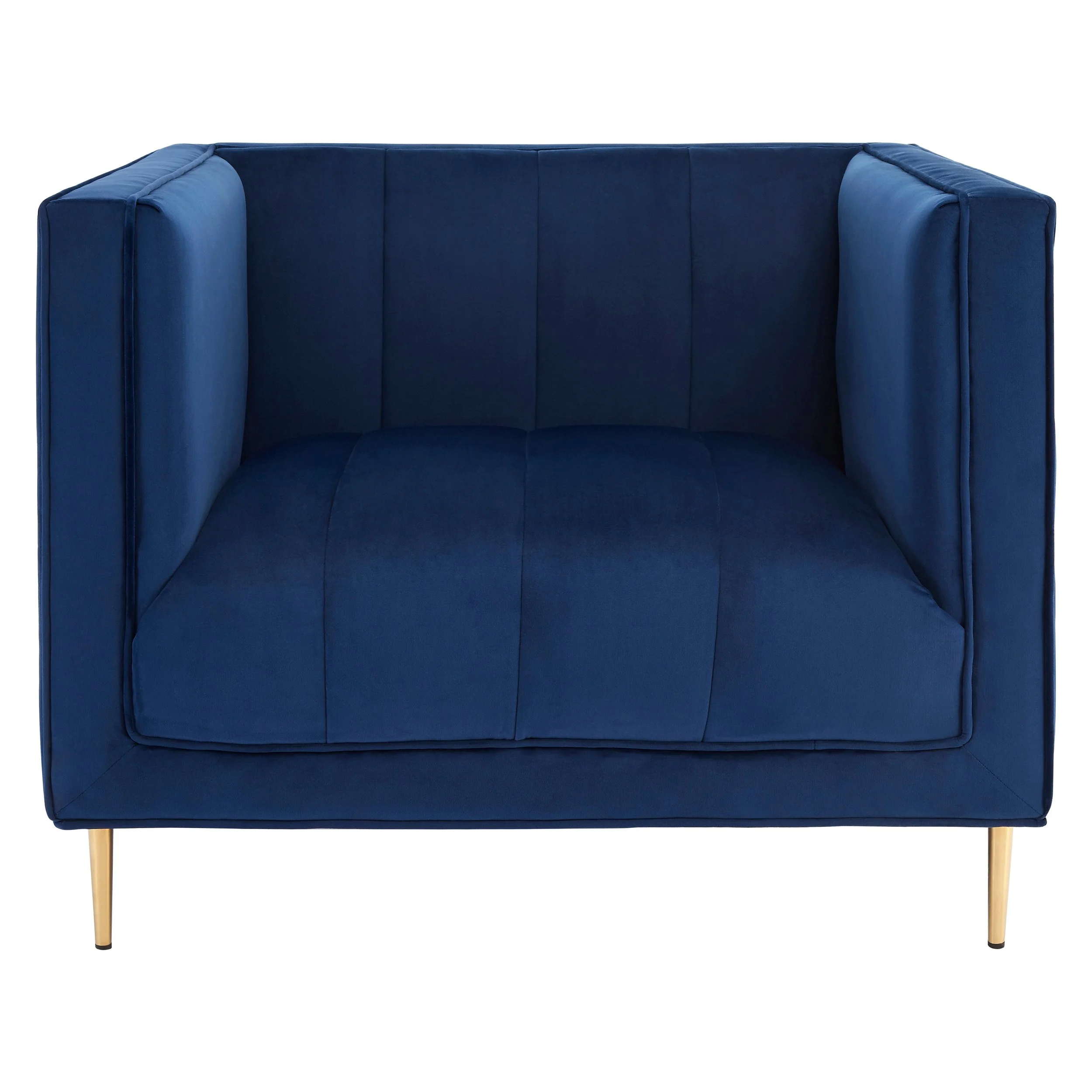 Athen Deep Blue Armchair