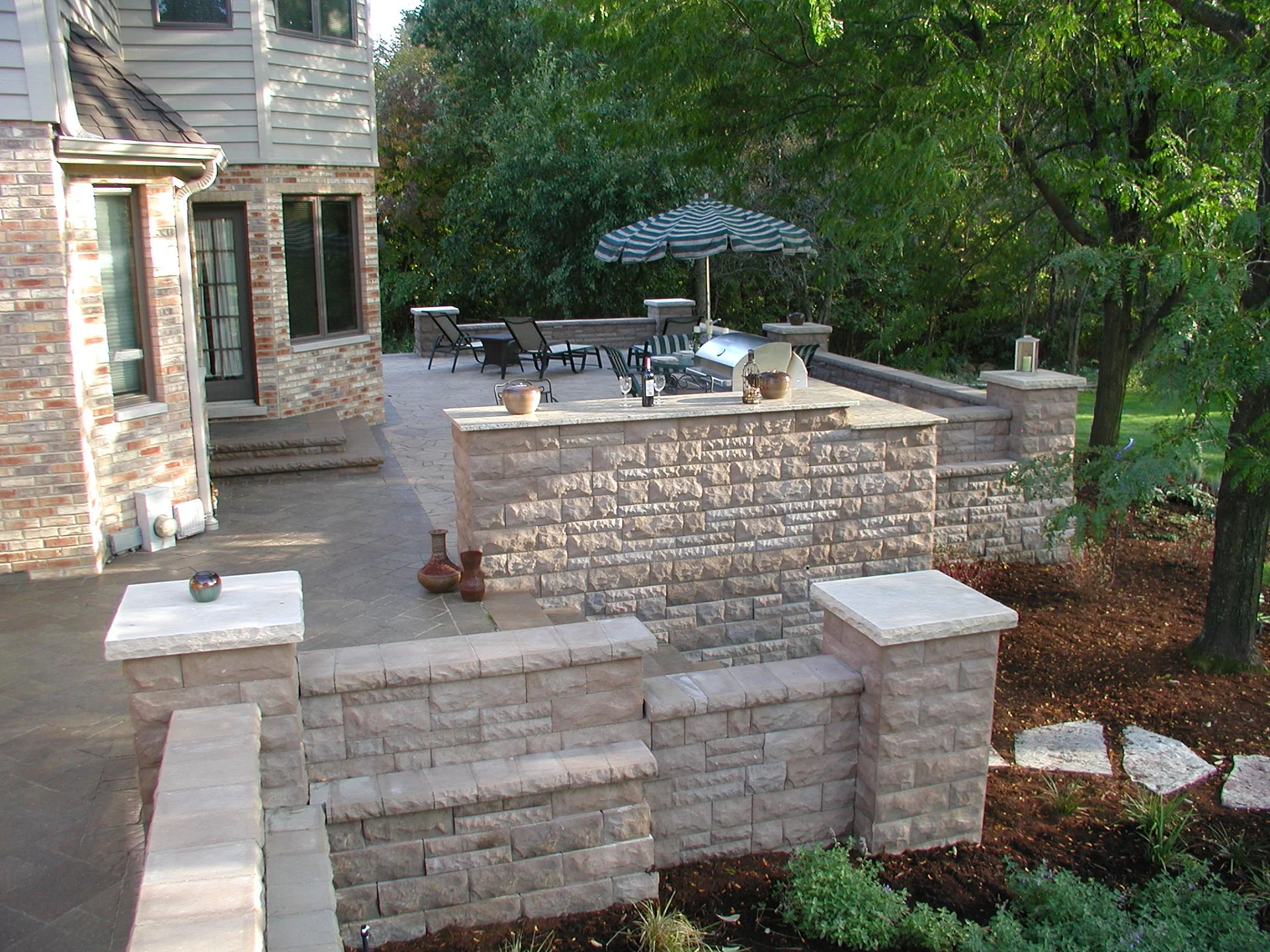 Retaining Wall Mokena IL, Homer Glen, Manhattan, Frankfort, New Lenox