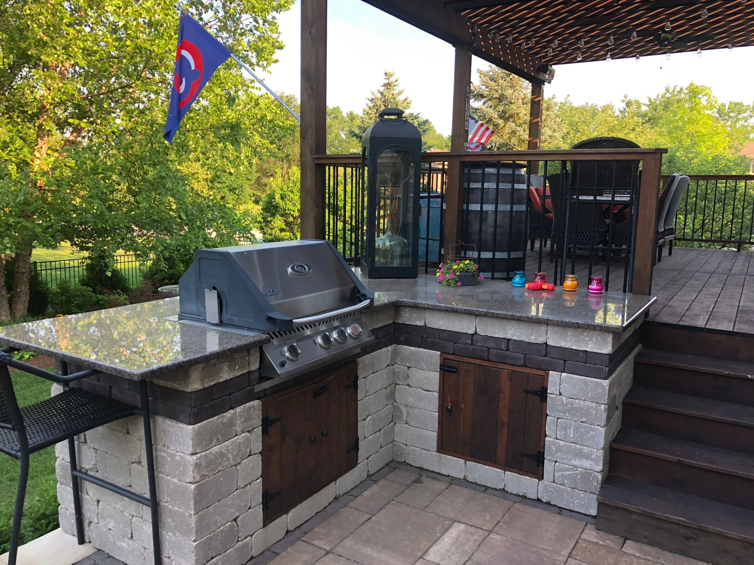 Light Up an Outdoor Kitchen with These 5 Outdoor Lighting Techniques in St. John, IN