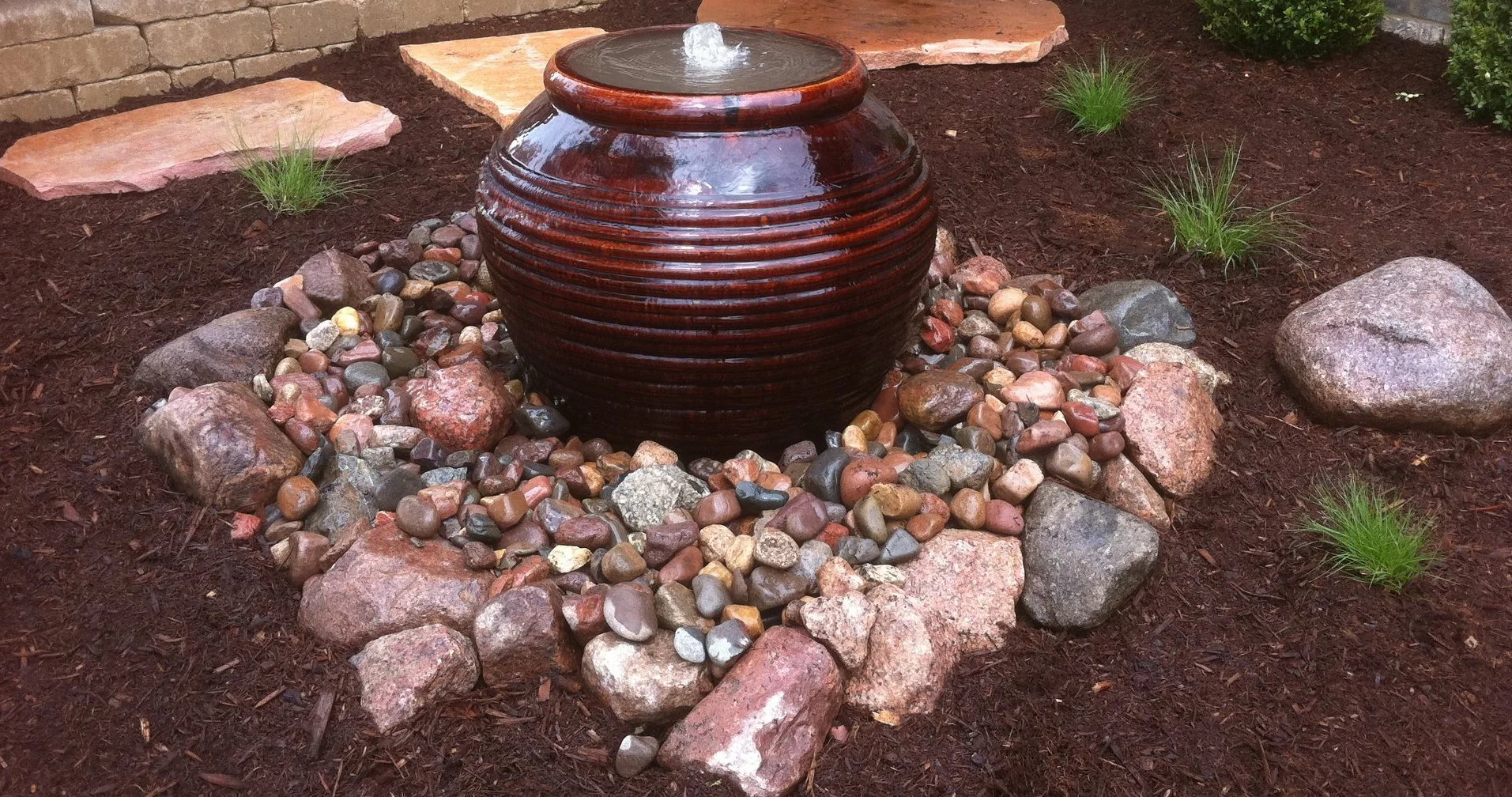 Find Serenity by Including a Beautiful Water Feature in Your Landscape Design Changes in Mokena and Homer Glen, IL