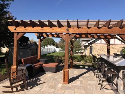 A Brick Patio: The Main Feature of a Well-Used Landscape Design in the Homer Glen, IL Area