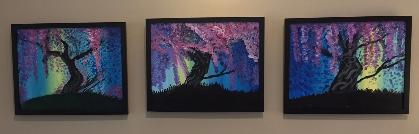 Did you know you can get wonderful results from using objects around the house to paint with? Come Learn about how easy it is to create using these fun techniques!
