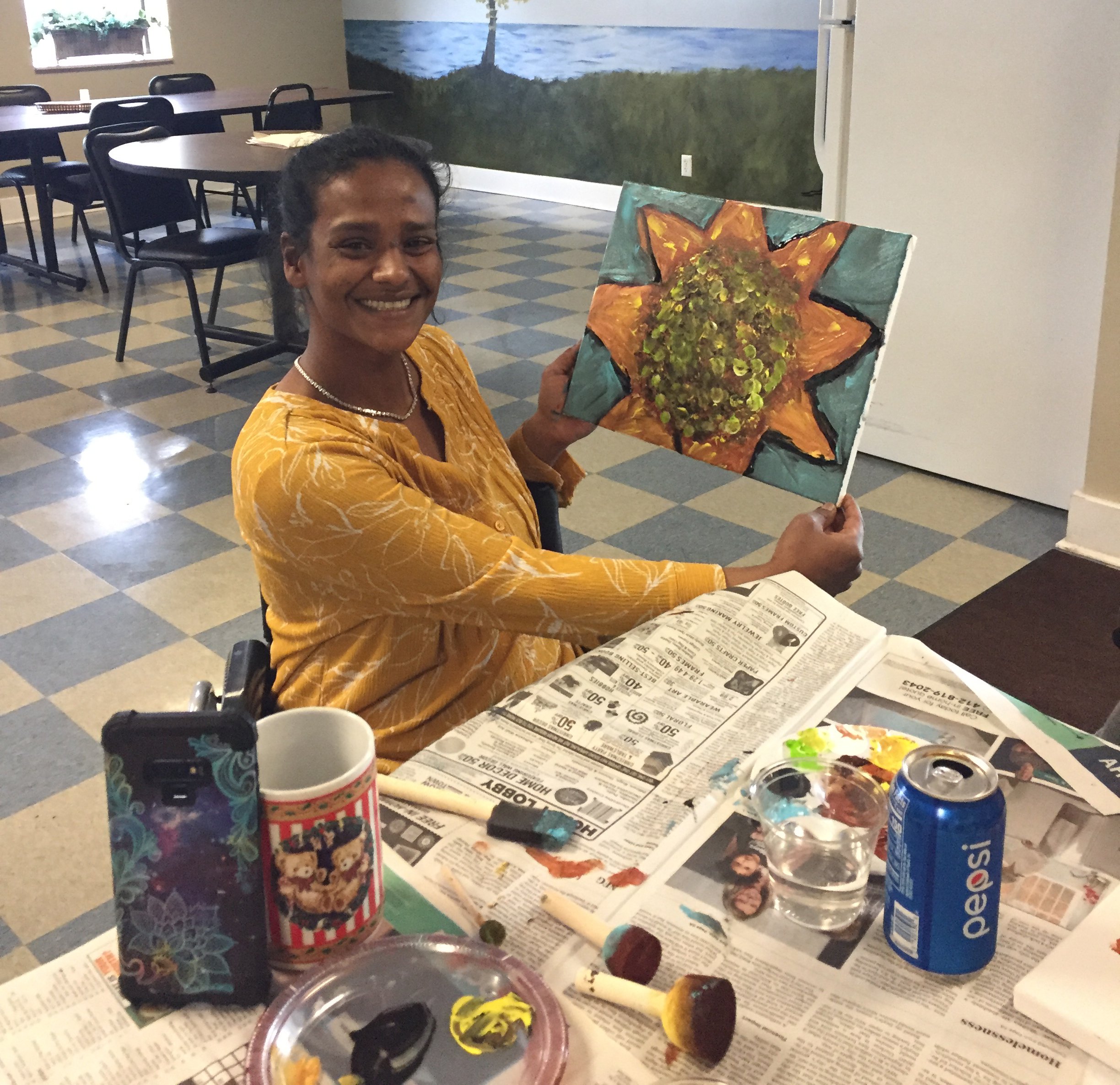 artist and sunflower.jpg