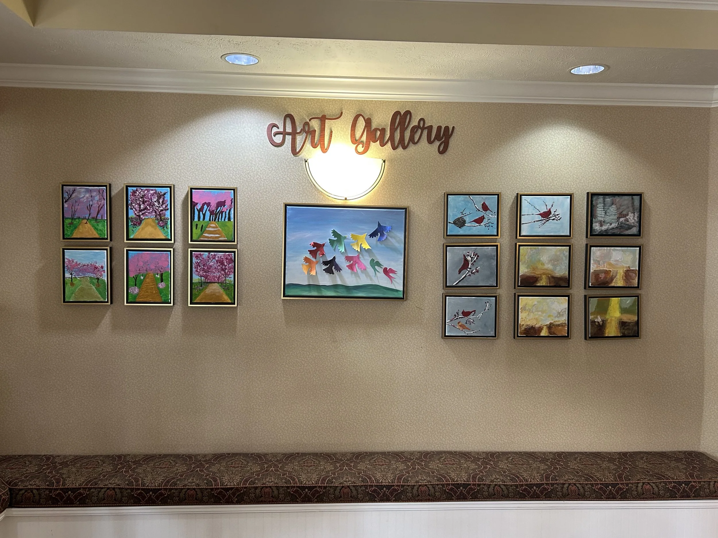ART GALLERY CREATED IN COMMUNITY FOR SENIOR ARTISTS