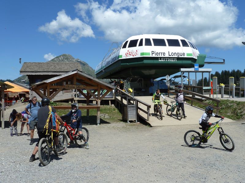 Bergstation Plaine Dranse