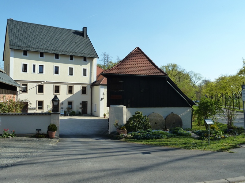 Start und Ziel an der Hölzleinsmühle