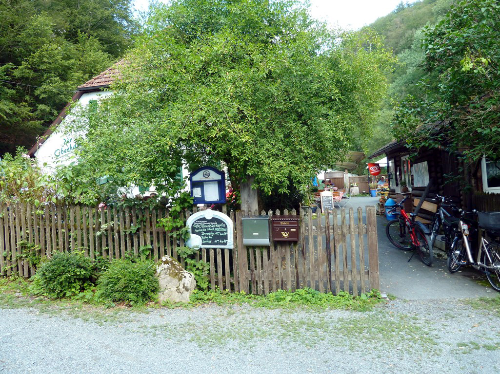 Waldschänke in Oberhammer an der Steinach