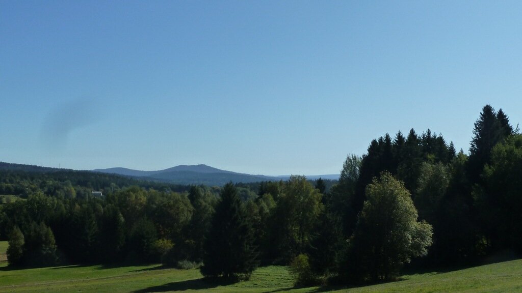 Blick von der Bleaml Alm auf die Kösseine