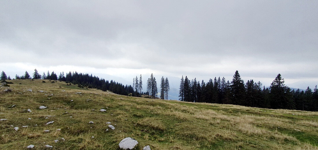 Koschuta, Blick nach Süden