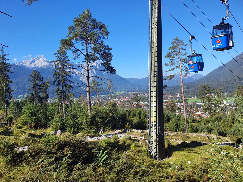 Tourstart an der Wankbahn