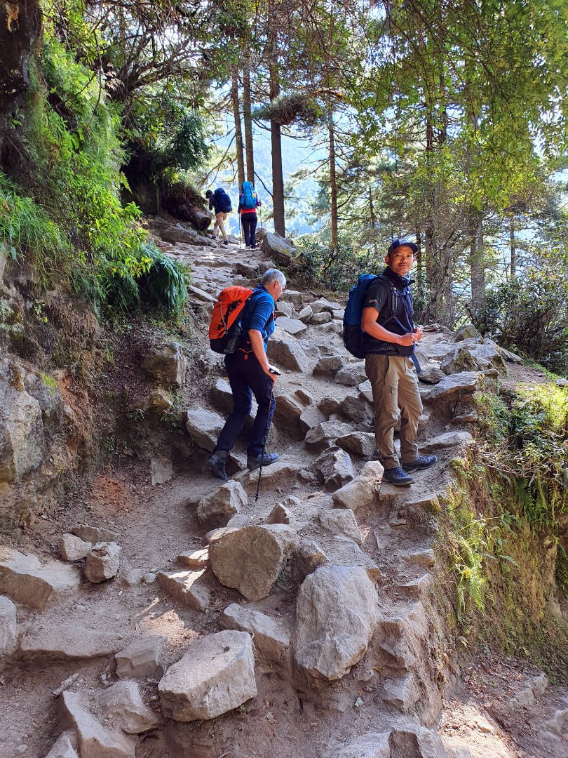 Weg nach Namche