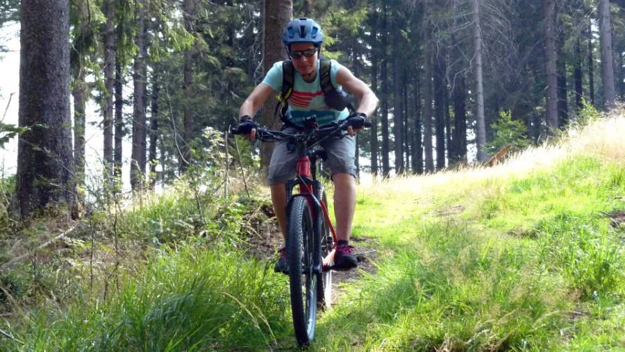 MTB-Runde Schneeberg, Waldstein, Hohe Heide