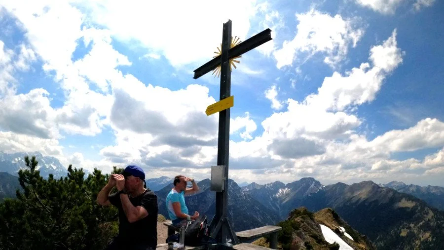 Bike &amp; Hike von Garmisch auf das Kienjoch