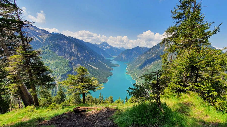 Bike &amp; Hike von Garmisch auf das Schönjöchl am Plansee