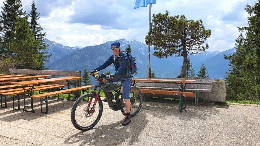 stereo hybrid one55 c:68x slx 750 Cube 29 inch E-Mountainbike Used | Refurbished PLU_79026 Mountainbike Urlaub im Tannheimer Color:Lith Grey