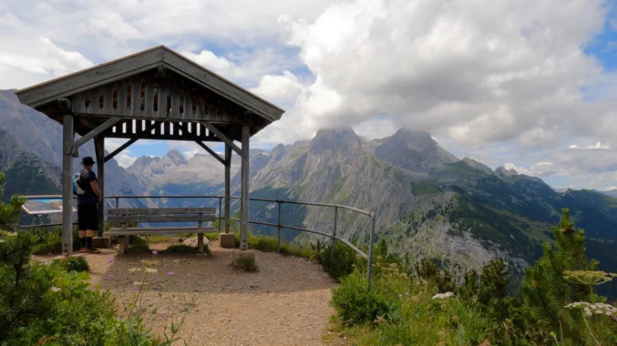 Bike &amp; Hike über das Oberreintal auf den Schachen