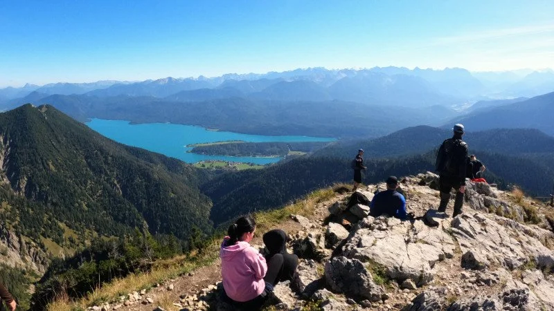 Bike &amp; Hike von Ohlstadt auf den Heimgarten