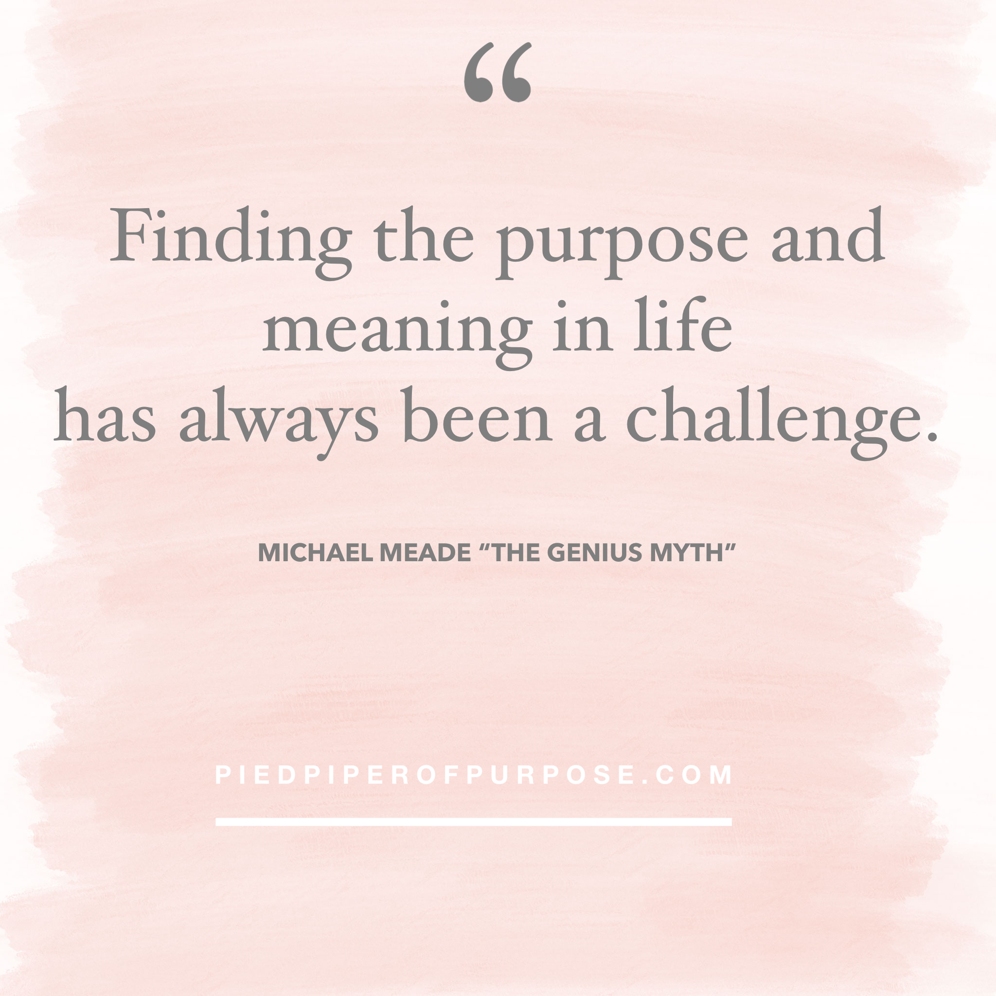 Seeing Your Life's Purpose