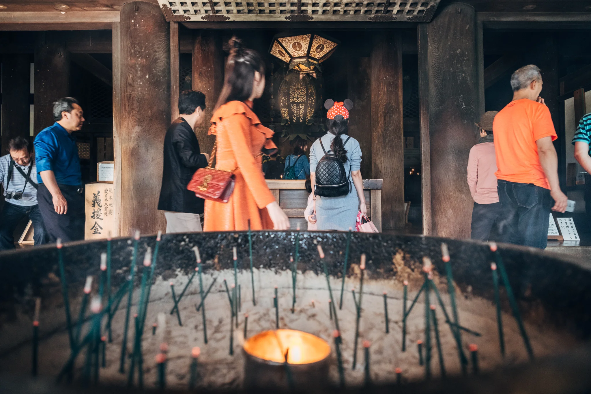 清水寺 – Inside Kiyomizu-dera, Kyoto