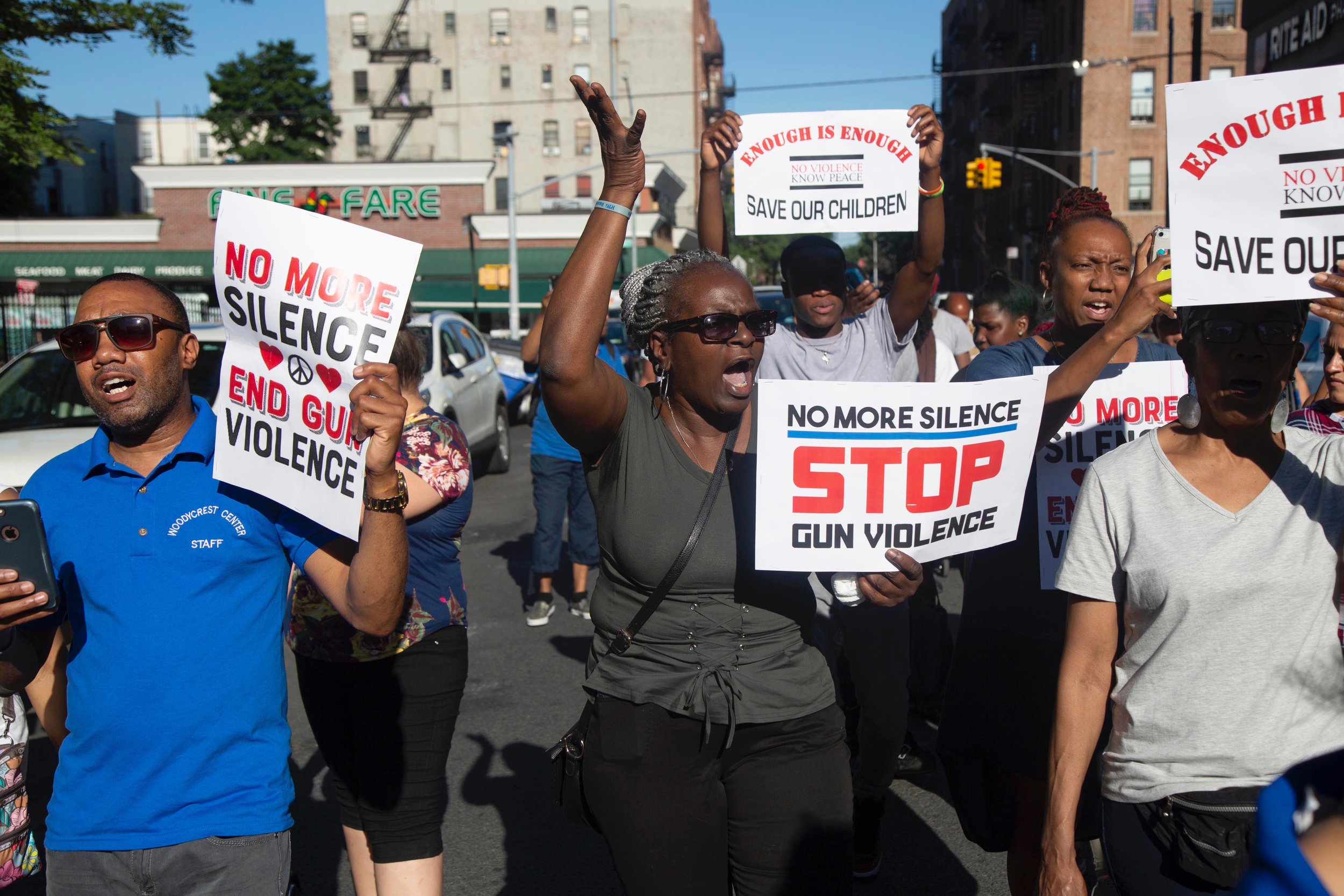 Solidarity March Against Gun Violence In The South Bronx