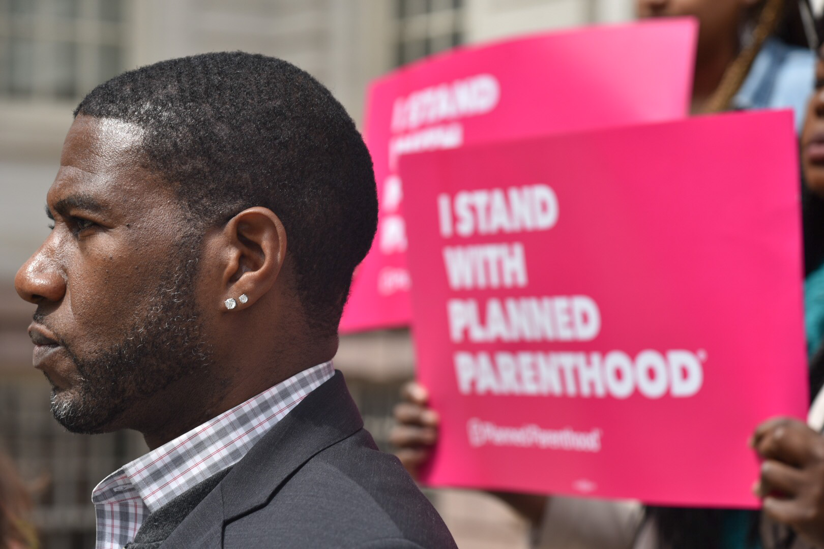 Public Advocate And Former City Council Member Jumaane Williams During Rally For Planned Parenthood