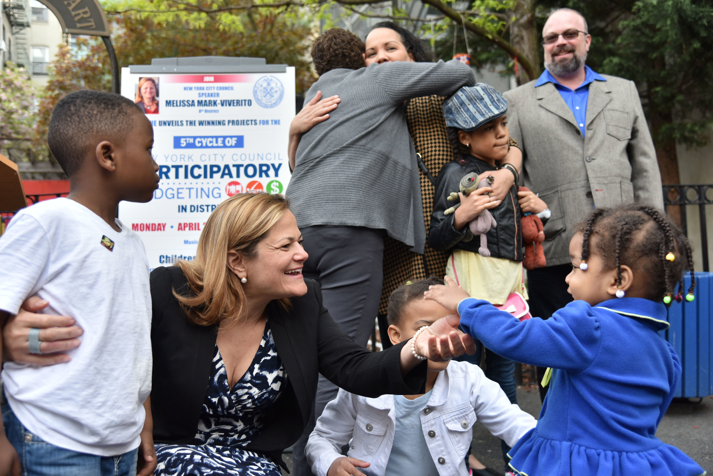 Former City Council Speaker Melissa Mark-Viverito Announces Winners Of Participatory Budgeting In Her District 