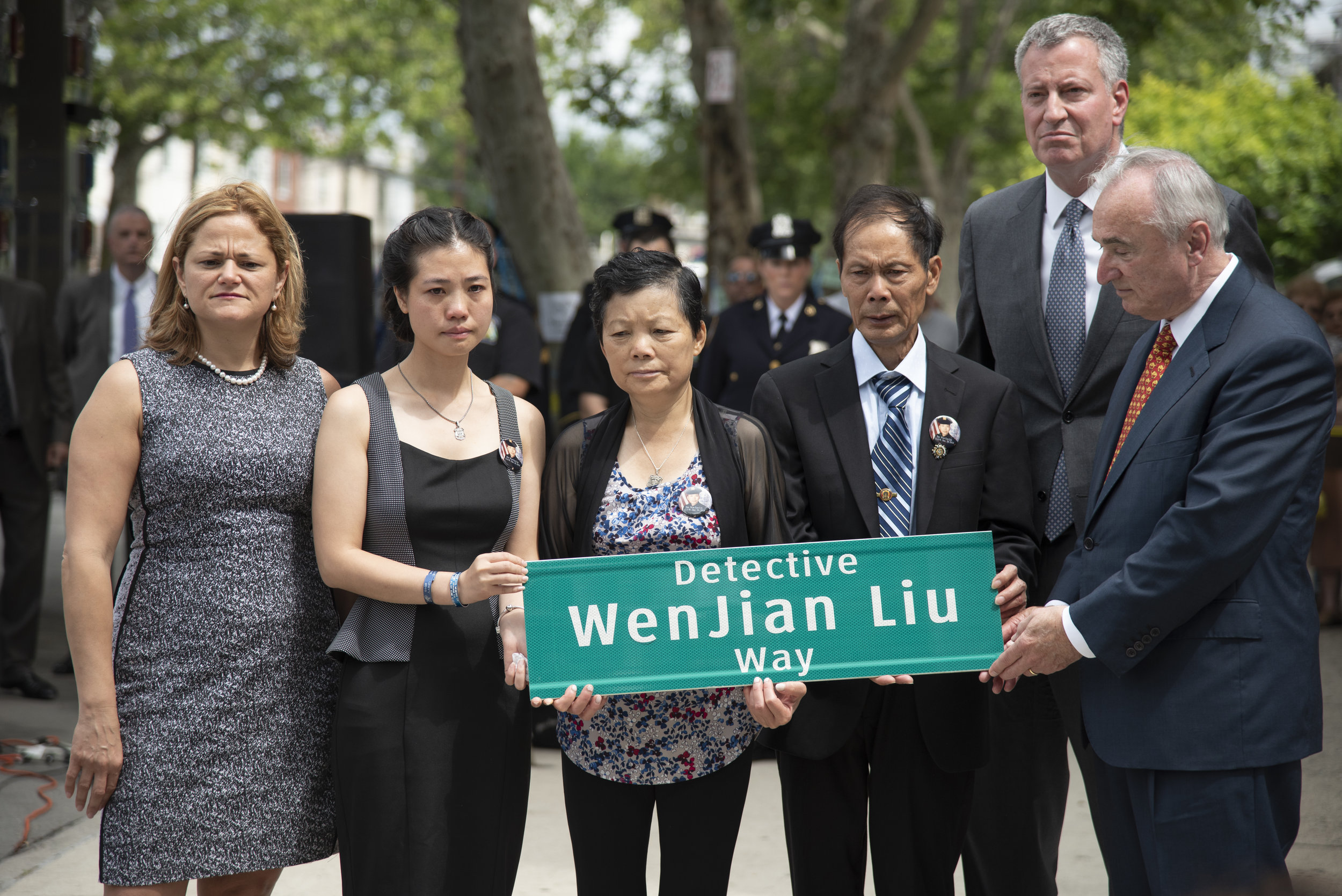 Street Renaming In Honor Of Slain NYPD Officer WenJian Liu