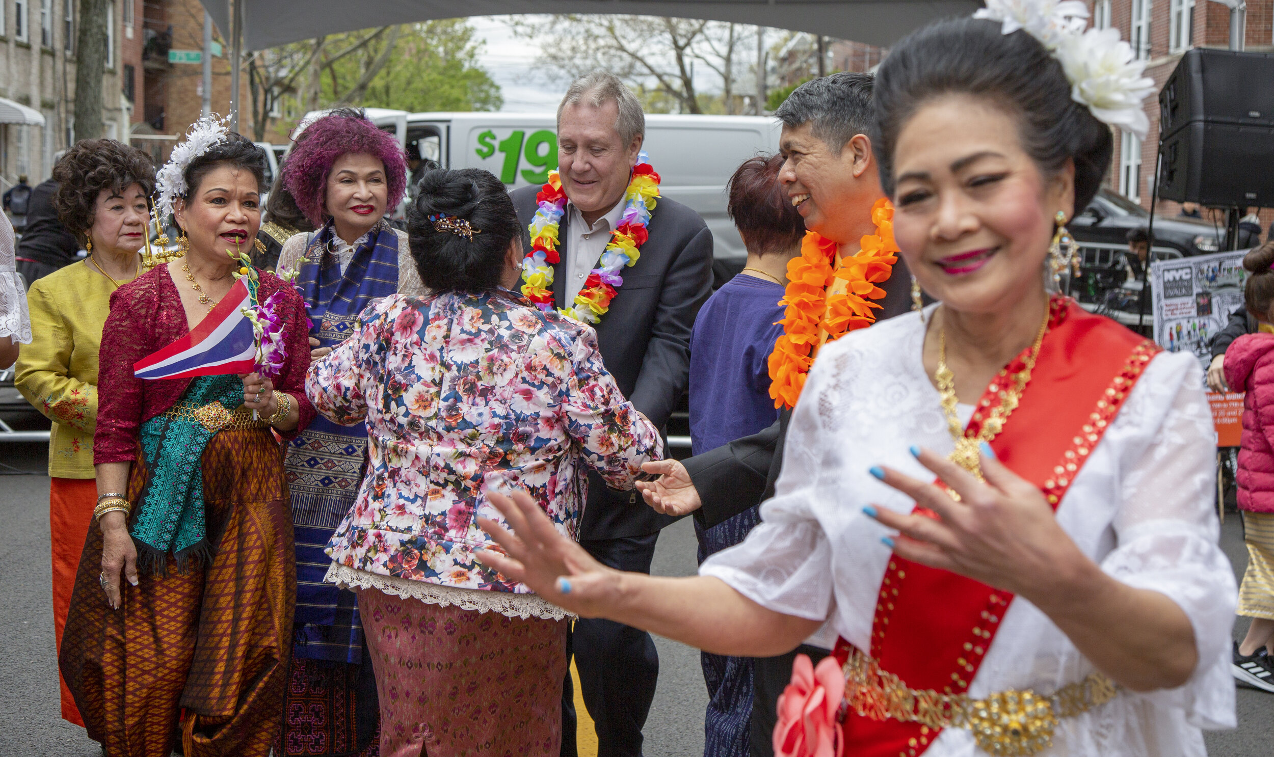 Council Member Danny Dromm during Celebration with Thai Community