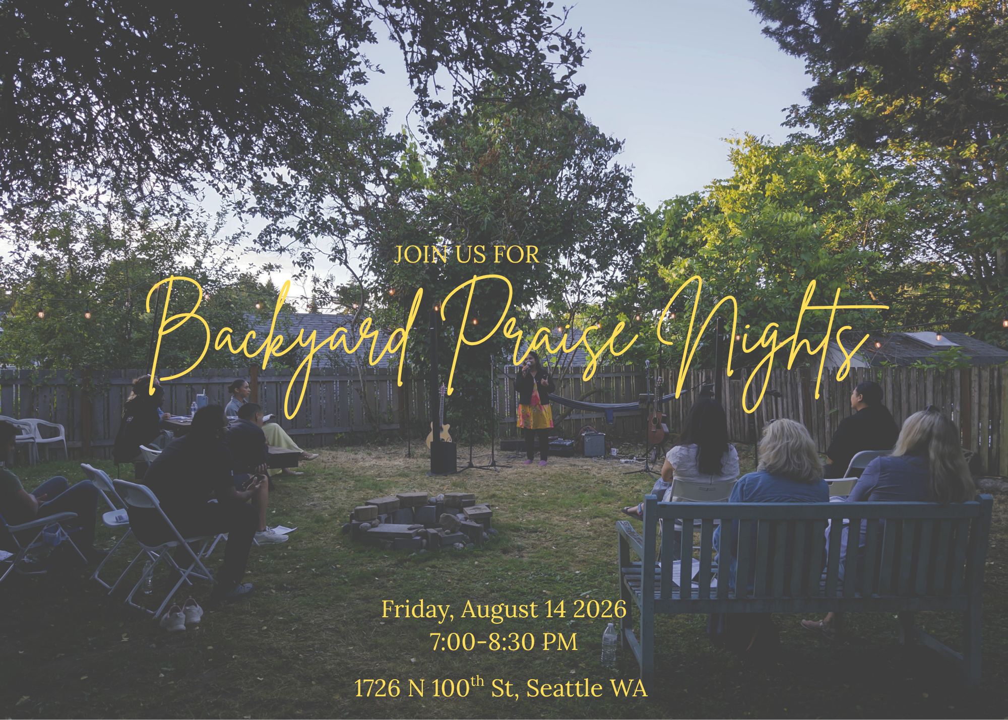 Backyard Praise Night [Aug 14]