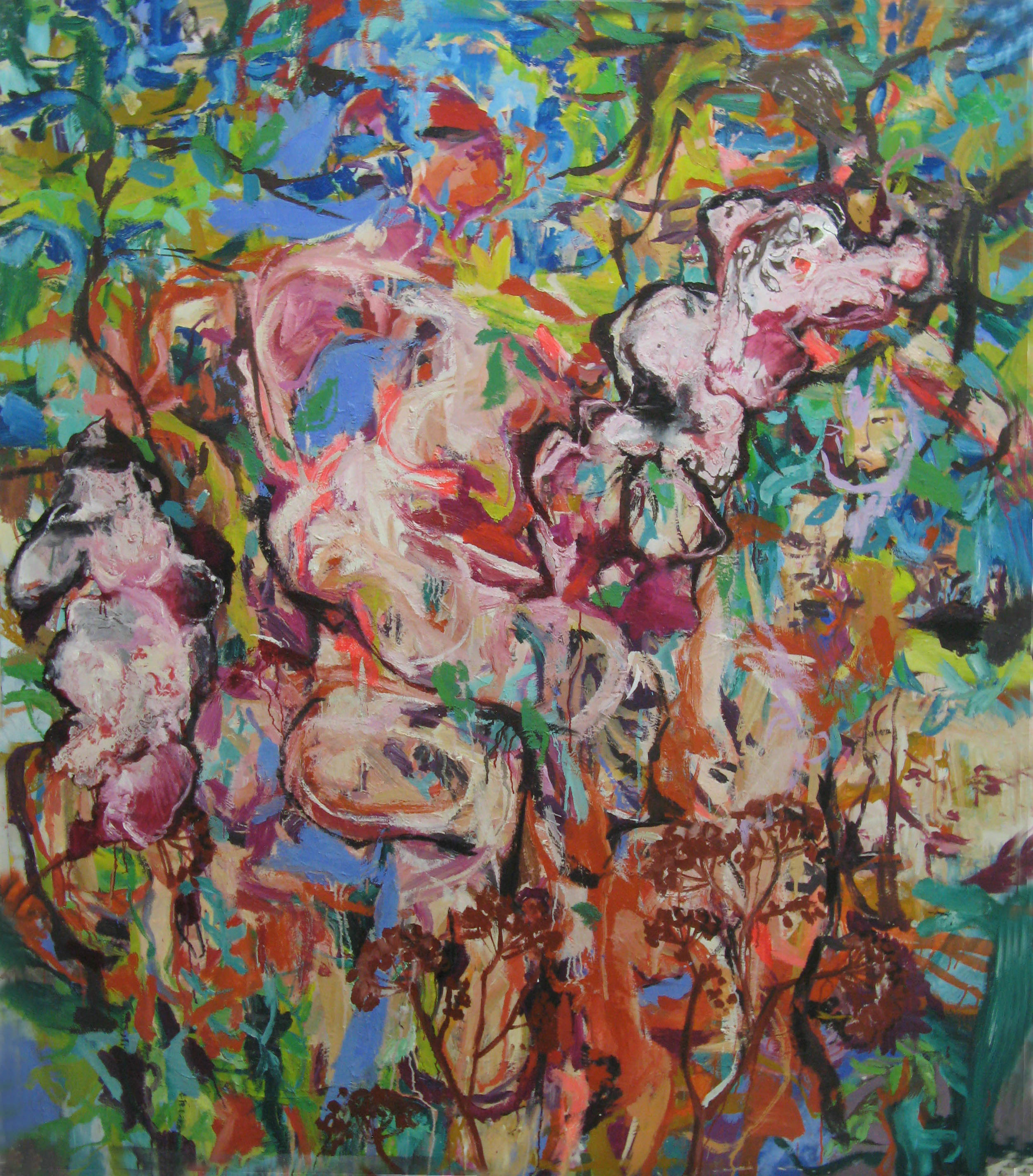 Life tapestry 1, 172x155cm, oil on canvas.jpg