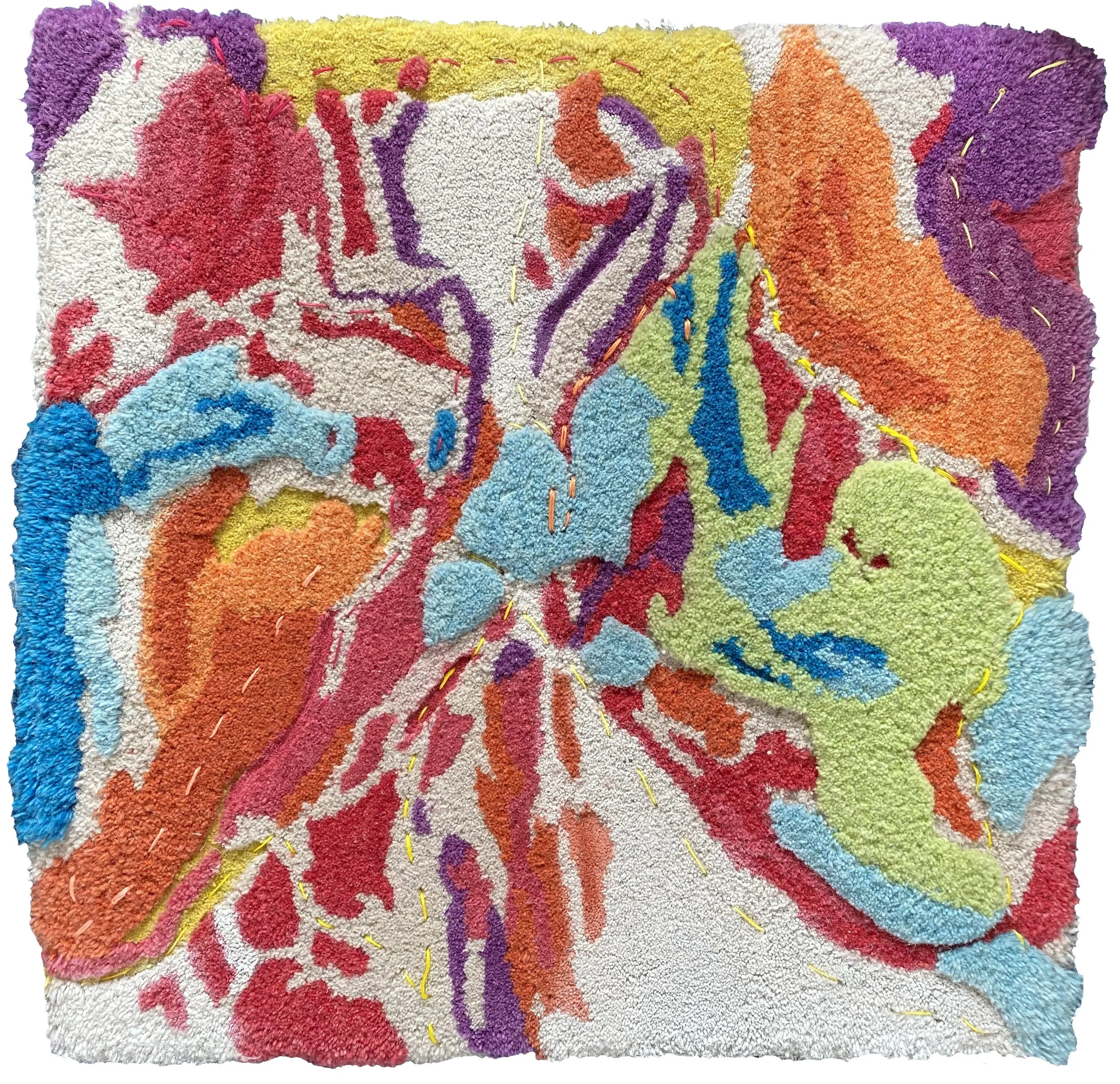 Elements series- Paintings and Textiles- 2018-2020