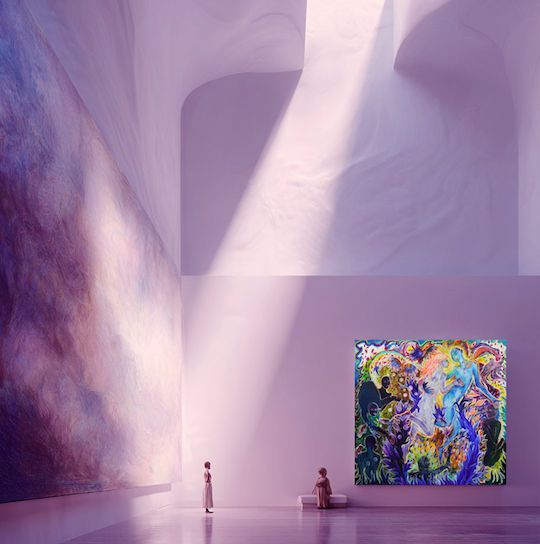 Blue and Orange Ethereals: Imagined Installations 2026