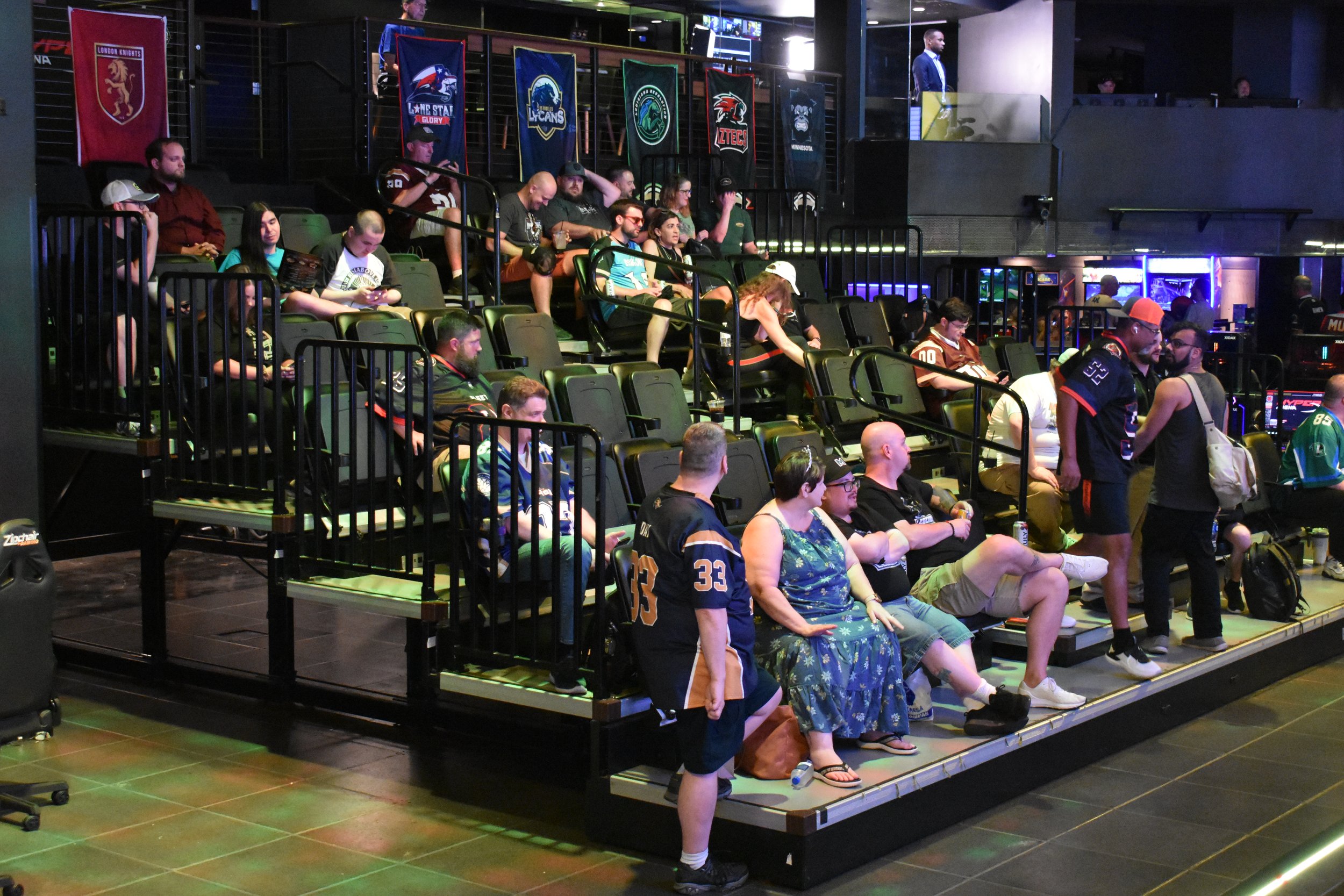 2022 SFL Vegas Bowl - SFL players finding seating