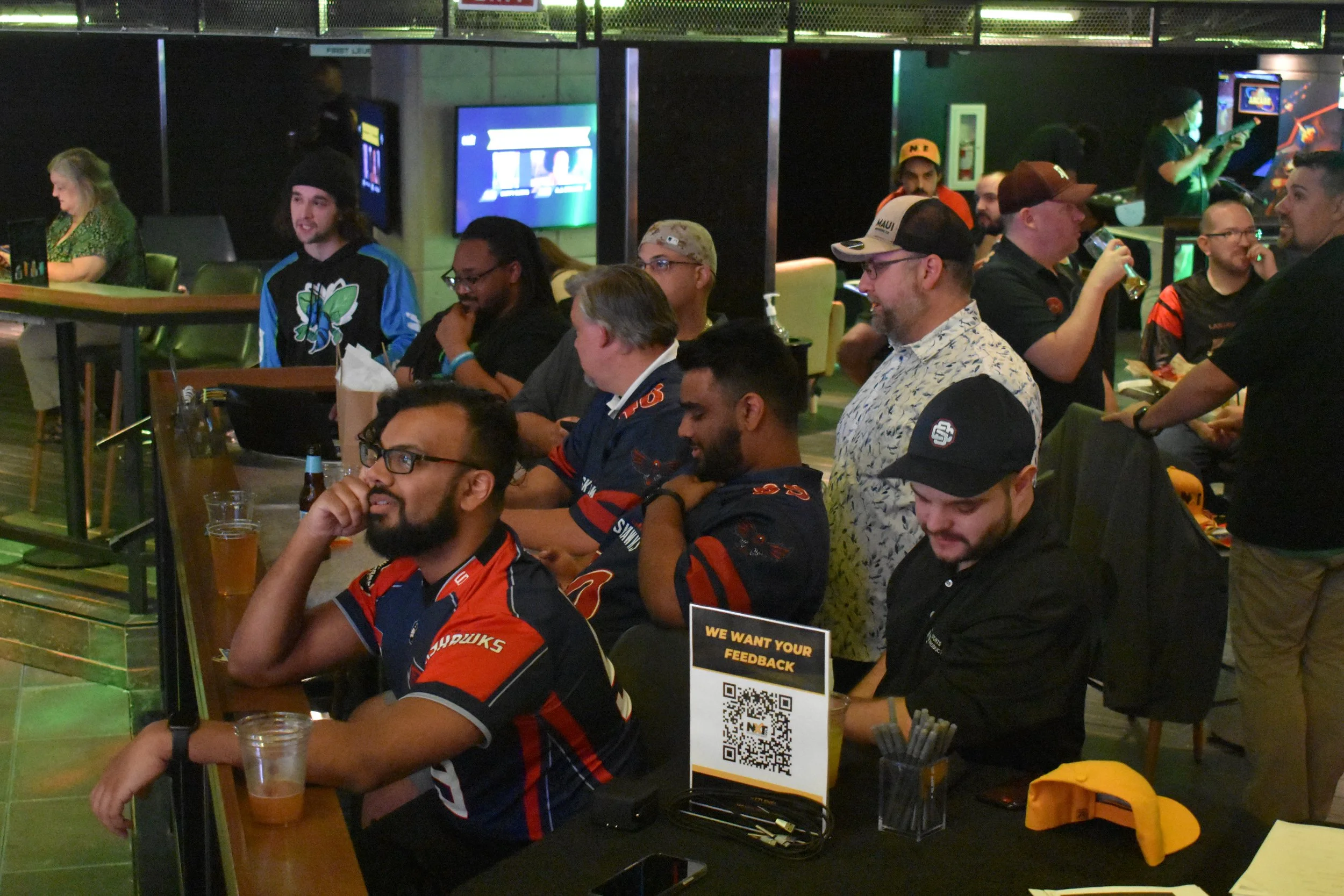 2022 SFL Vegas Bowl - Fans Watching Games