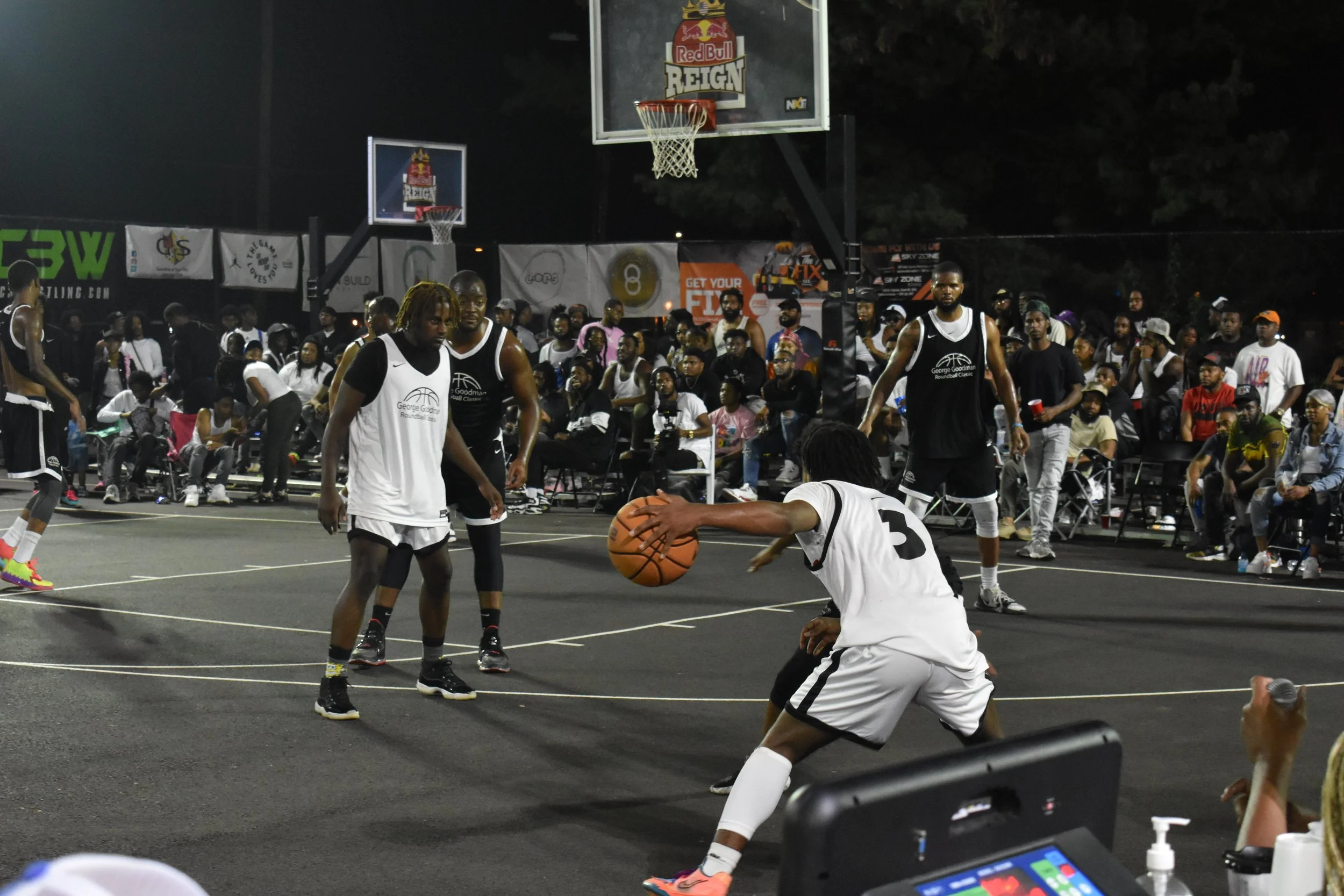 Goodman League Playoffs - Behind Scorers Table