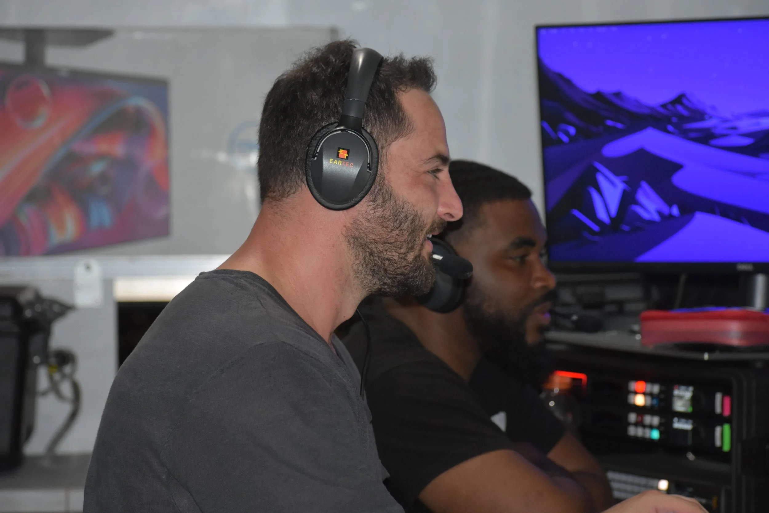 Goodman League Playoffs - Work From Production Truck