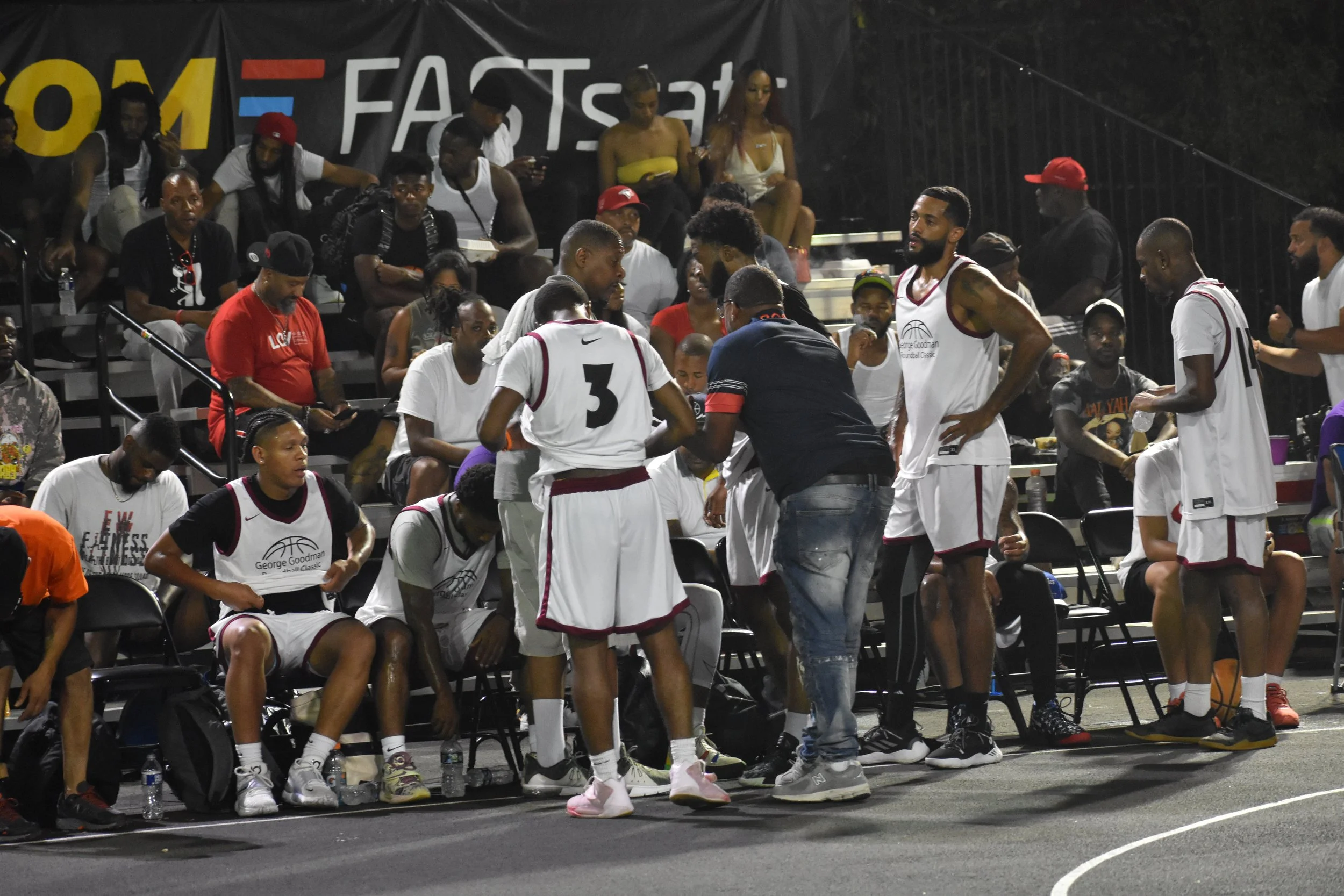 Goodman League Playoffs - Pre Game Bench View