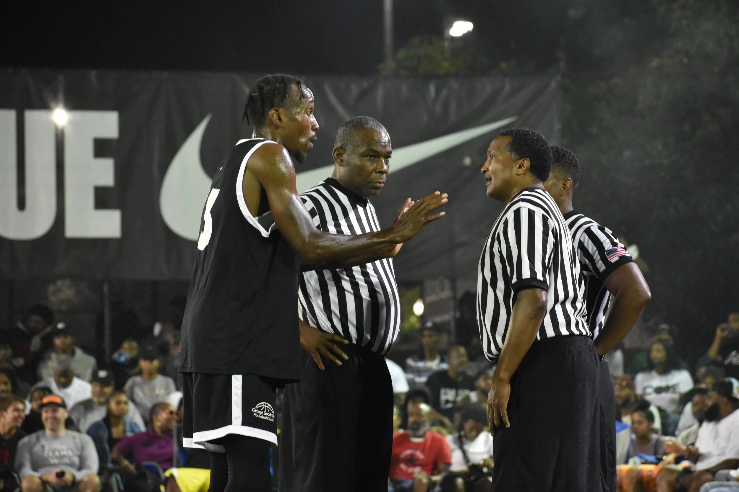 Goodman League Playoff - Discussion with Officials