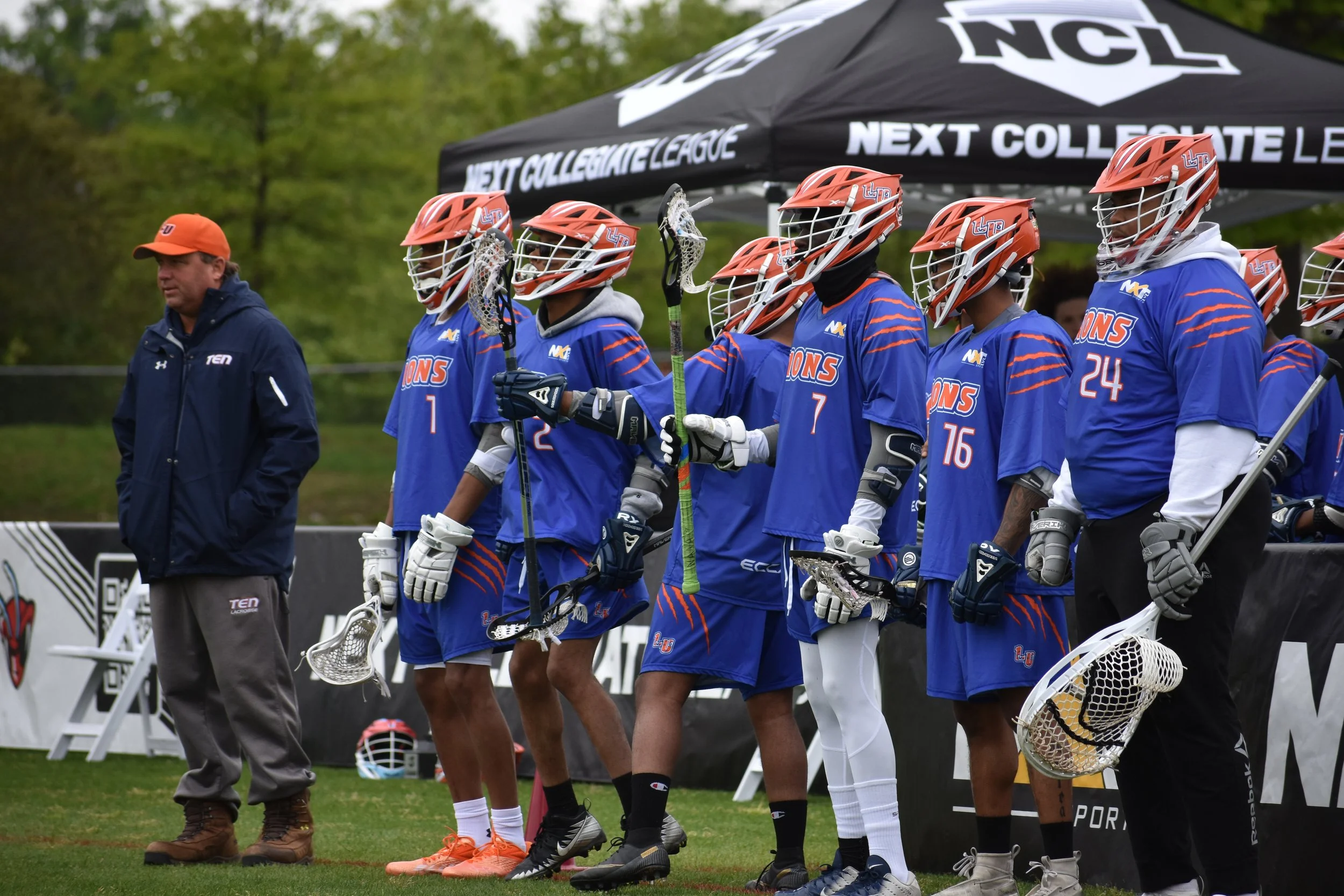 NCL Inaugural Season - Lincoln Team Lined Up 