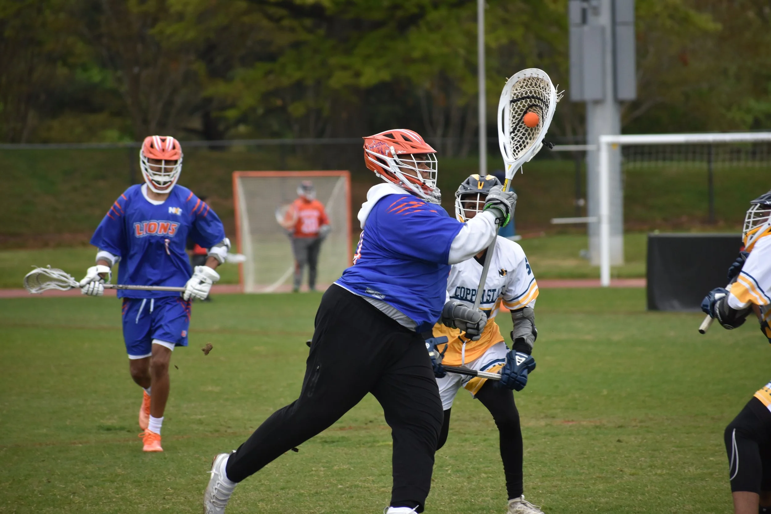 NCL Inaugural Season: Lincoln Goalie Out of Net