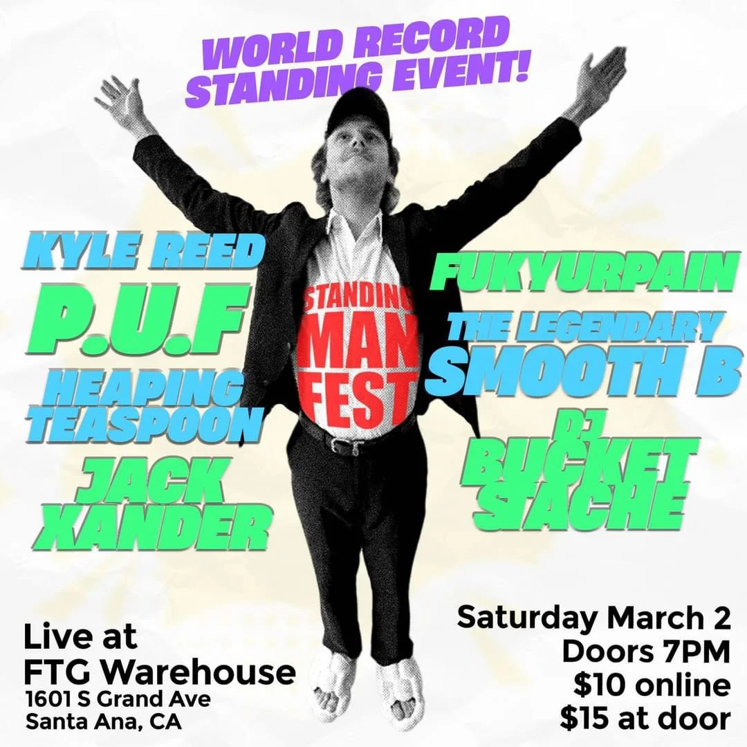 Heaping Teaspoon @ "Standing Man Music Fest" [FTG Warehouse. - Santa Ana, CA]